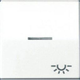 Jung simple Insert Bouton-poussoir blanc-alpin AS591KO5LWW 1 pc(s)
