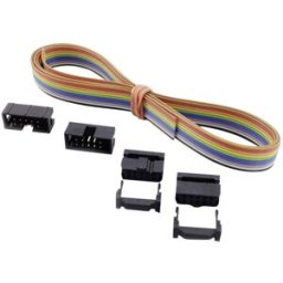 BKL Electronic 10122103 Jeu de connectique fil-à-carte avec décharge de traction Pas: 2.54 mm Nbr total de pôles: 10 Nbr de rangées: 2 1 set