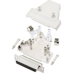 TRU COMPONENTS TCTRIM25DBSK 7709900 Kit embase SUB-D femelle 180 ° Nombre de pôles: 25 fût à souder 1 pc(s)