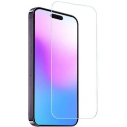 Skech Essential Tempered Glass Verre de protection décran Apple iPhone 15 Plus 1 pc(s) résistant aux éraflures, anti-traces de doigts, antibactérien
