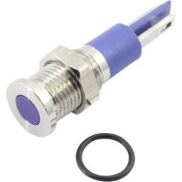 TRU COMPONENTS 1605967 Voyant de signalisation LED bleu 12 V DC/AC 60 mcd