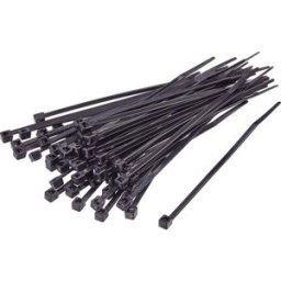 Serre-câble 150 mm x 7.60 mm noir TRU COMPONENTS TC-CVR150LBK203 1592760 crantage intérieur 100 pc(s)