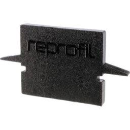 Deko Light 979122 Endkappe H-ET-01-08 Set 2 Stk, Schwarz Capuchon dextrémité pour profilé plastique (L x l x H) 23 x 6 x 12 mm 1 pc(s)