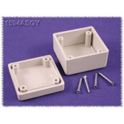 Boîtier universel Hammond Electronics 1594ASGY ABS gris 56 x 56 x 40 1 pc(s)