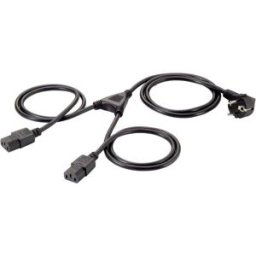 Câble de raccordement Equip alimentation 1.8 m noir
