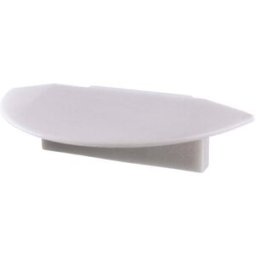 Deko Light 978101 Endkappe P-ET-01-12 Set 2 Stk, Grau Capuchon dextrémité pour profilé plastique (L x l x H) 27 x 16 x 7 mm 1 pc(s)