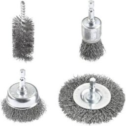 kwb Jeu de brosses métalliques pour perceuses 597530 4 pc(s)