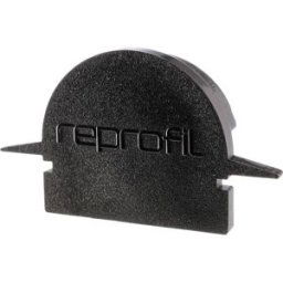 Deko Light 979552 Endkappe R-ET-01-12 Set 2 Stk, Schwarz Capuchon dextrémité pour profilé plastique (L x l x H) 27 x 6 x 14.5 mm 1 pc(s)