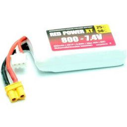 Red Power Pack de batterie (LiPo) 7.4 V 800 mAh 25 C Softcase XT30