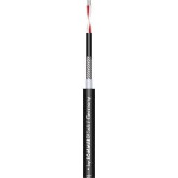 Sommer Cable 200-0141AQ Câble micro 2 x 0.14 mm² noir Marchandise vendue au mètre