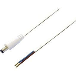 Câble de raccordement basse tension BKL Electronic 075192 DC mâle - extrémité(s) ouverte(s) 5.50 mm 2.10 mm 5.00 m 1 pc(s)