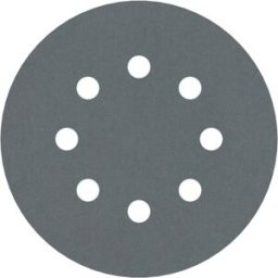 Feuille abrasive pour ponceuse excentrique avec bande auto-agrippante, perforé Bosch Accessories 2608605122 Grain 600 (Ø) 125 mm 5 pc(s)
