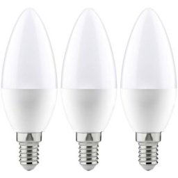 Paulmann 28538 LED CEE F (A - G) E14 5.5 W blanc chaud (Ø x H) 35 mm x 100 mm 3 pc(s)