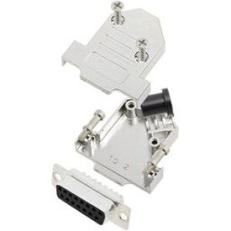 TRU COMPONENTS TCD45NT15MDBSK 7709260 Kit embase SUB-D femelle 45 ° Nombre de pôles: 15 fût à souder 1 pc(s)