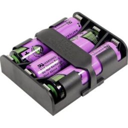 Support de pile 3x LR6 (AA) MPD BK-1280-PC6 raccordement à souder (L x l x H) 60 x 48 x 17 mm 1 pc(s)