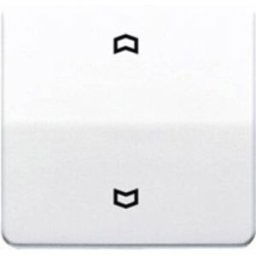 Jung simple Cache Bascule symbole flèche blanc-alpin CD590PWW 1 pc(s)