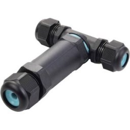 Sygonix SY-5516050 Connecteur de câbles résistant aux intempéries, avec bornes à vis (L x l x H) 118 x 90 x 33 mm 1 pc(s)