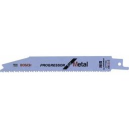 Lame de scie-sabre S 123 XF, Progressor for Metal, lot de 2 Bosch Accessories 2608654401 Longueur lame de scie 150 mm 2 pc(s)