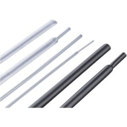 Hongshang 10334 Gaine thermorétractable sans colle transparent 38.10 mm 19 mm Taux de retreint:2:1 Marchandise vendue au mètre