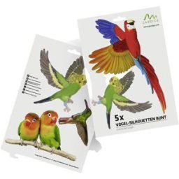 Autocollant de fenêtre doiseau Gardigo Stickers Native Birds Type de fonctions effet dissuasif 1 pc(s)