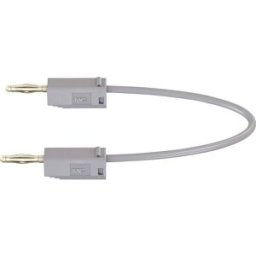 Stäubli LK205 Cordon de mesure Banane mâle 2 mm Banane mâle 2 mm 0.60 m gris 1 pc(s)