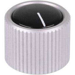 Tête de bouton rotatif Mentor 533.6 aluminium (anodisé) (Ø x H) 28 mm x 17 mm 1 pc(s)