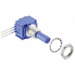 Bourns 91A1A-B28-A15L 91A1A-B28-A15L Potentiomètre rotatif mono 2 W 10 kΩ 1 pc(s)