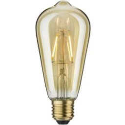 Paulmann 28406 LED E27 forme de cône 2.7 W or (Ø x H) 64 mm x 145 mm 1 pc(s)