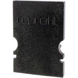 Deko Light 979102 Endkappe H-AU-02-08 Set 2 Stk, Schwarz Capuchon dextrémité pour profilé plastique (L x l x H) 14 x 6 x 20 mm 1 pc(s)