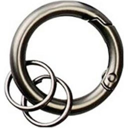 Basi Porte-clé 0006-0156 4026434178845 gris (mat), noir 10 pc(s)