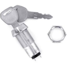 Commutateur à clé TRU COMPONENTS TC-SS1E TC-SS1E 3 A 1 x On/Off 1 pc(s)