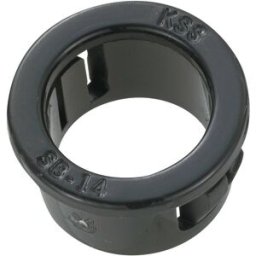 TRU COMPONENTS TC-SBR14203 Passe-câbles Ø max. des bornes 11.4 mm Epaisseur de plaque (maxi) 3.2 mm Polyamide noir 100 pc(s)
