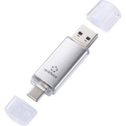 Renkforce RF-USBOS-220 Clé USB 32 GB argent RF-6684362 USB-A, USB-C®