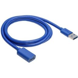 Akyga Câble USB USB-A mâle, USB-A femelle 1.00 m noir AK-USB-28