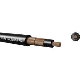 Kabeltronik 55H140000-1 Câble haut-parleur 2 x 4 mm² noir Marchandise vendue au mètre