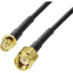 Câble de raccordement BKL Electronic antenne WiFi 2 m noir