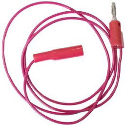 Mueller Electric BU-2031-A-12-2 Cordon de mesure banane mâle 4 mm Mini-pince crocodile 0.3 m rouge 1 pc(s)