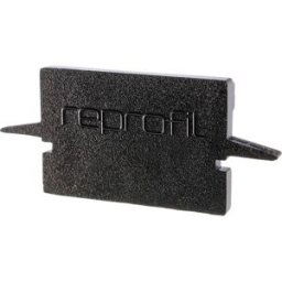 Deko Light 979052 Endkappe H-ET-01-12 Set 2 Stk, Schwarz Capuchon dextrémité pour profilé plastique (L x l x H) 27 x 6 x 12 mm 1 pc(s)