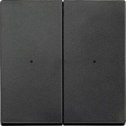 Merten Cache Interrupteur pour gamme, Bouton-poussoir pour gamme anthracite MEG5220-0414 1 pc(s)