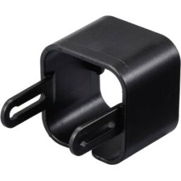 TRU COMPONENTS Support de câble modulaire TC-12533288 plastique ABS noir 35 mm Contenu: 15 pc(s)