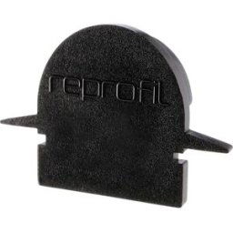 Deko Light 979622 Endkappe R-ET-01-08 Set 2 Stk, Schwarz Capuchon dextrémité pour profilé plastique (L x l x H) 23 x 6 x 13.5 mm 1 pc(s)