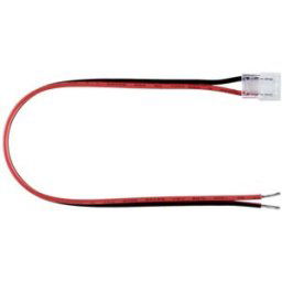 Paulmann 78457 Connector Single Color Slim Feed 8mm Câble de raccordement Longueur de câble: 0.21 m 24 V (L x l x H) 0.215 x 10 x 5.5 mm 1 pc(s)