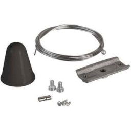Brumberg 67168150 88115080 Suspension par câble aluminium (Ø x L) 40 mm x 2000 mm 1 pc(s)