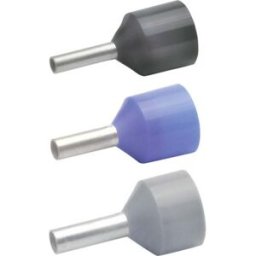 Klauke 4338 Embout simple dextrémité de câble 2.5 mm² partiellement isolé bleu 100 pc(s)