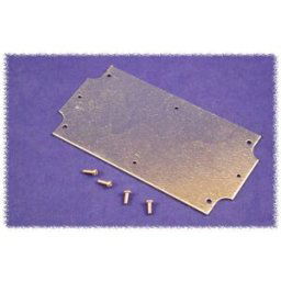 Plaque de montage Hammond Electronics 1554UPL (L x l x H) 193 x 107 x 1 mm Tôle dacier naturel 1 pc(s)