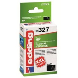 Edding Encre remplace HP 364XL, CN684EE compatible noir EDD-327 18-327