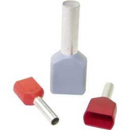 WKK 6243 Embout double dextrémité de câble 2.5 mm² partiellement isolé bleu 250 pc(s)