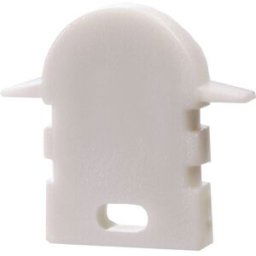 Deko Light 979690 Endkappe R-ET-02-05 Set 2 Stk, Weiß Capuchon dextrémité pour profilé plastique 1 pc(s)