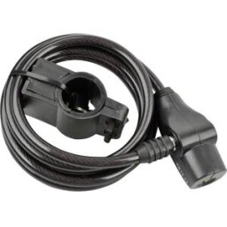 FISCHER FAHRRAD 85849 Câble antivol noir fermeture à clé