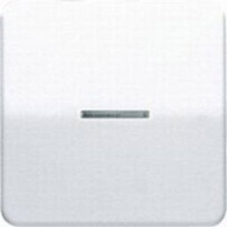 Jung simple Cache Interrupteur avec témoin lumineux, Bouton-poussoir avec témoins lumineux blanc-alpin CD590KO5WW 1 pc(s)